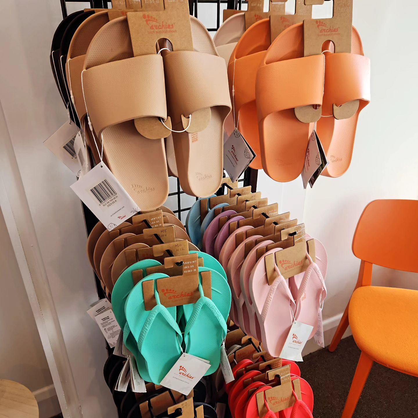 New Archies stock has arrived! We have many more sizes of thongs and slides  for you to try So comfy, you'll never take them off! - InnerStrength Bayside