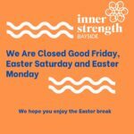 We are closed over Easter. Please contact us if you are going to miss out on a Group Physio class so we can arrange a make-up session. Happy Easter!