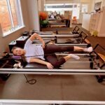 Sidelying glutes with leg in strap on the reformer is a wonderful exercise to strengthen your hips! For an extra challenge add a leg lift (hip abduction) ️